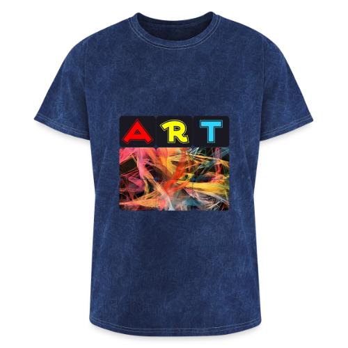 Chaotic Threads of Art - Washed Unisex T-Shirt