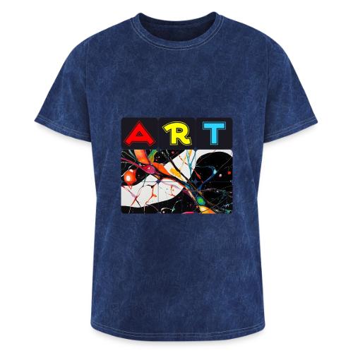 Art in Motion: Color Unleashed - Washed Unisex T-Shirt