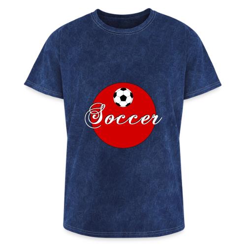 Soccer: Goal Circle - Washed Unisex T-Shirt