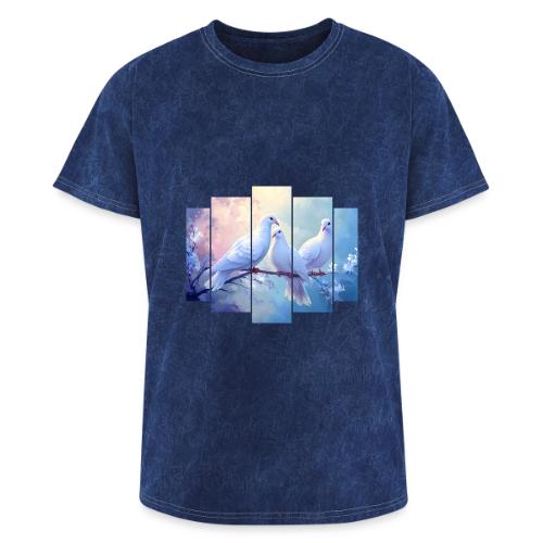 Symbols of Peace and Serenity - Washed Unisex T-Shirt