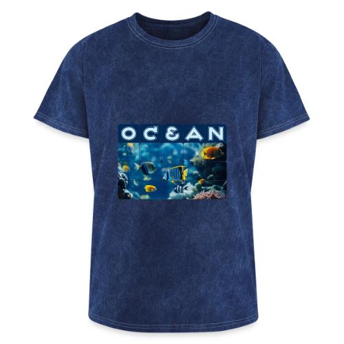 Ocean: Underwater Radiance - Washed Unisex T-Shirt