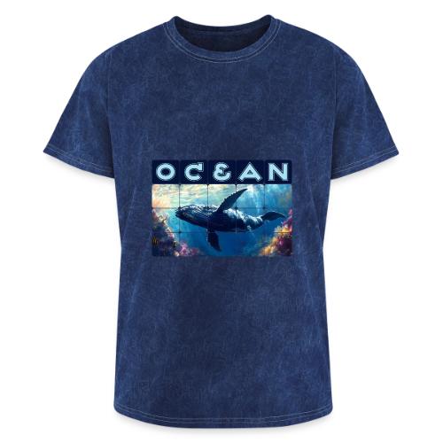 Ocean: Majestic Deep - Washed Unisex T-Shirt