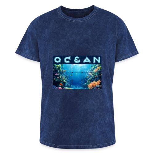 Ocean: Tropical Drift - Washed Unisex T-Shirt