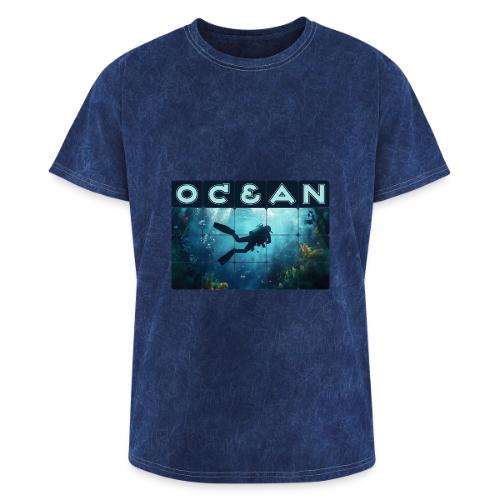 Ocean: Beneath the Blue - Washed Unisex T-Shirt