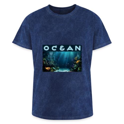 Ocean: Rainbow Reef Life - Washed Unisex T-Shirt
