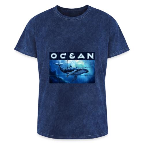 Ocean Titan - Washed Unisex T-Shirt
