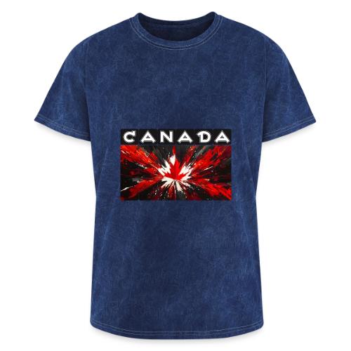 Canada Splash - Washed Unisex T-Shirt