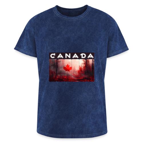 Canada Nature Vibes - Washed Unisex T-Shirt