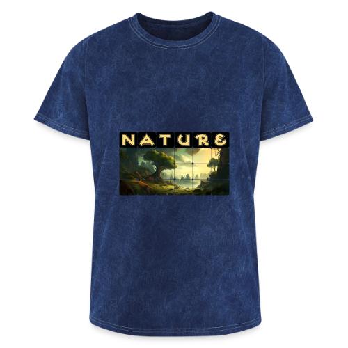 Whispers of Green Peaks - Washed Unisex T-Shirt