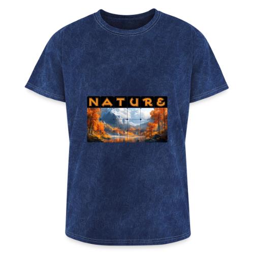 Nature: Golden Autumn Escape - Washed Unisex T-Shirt