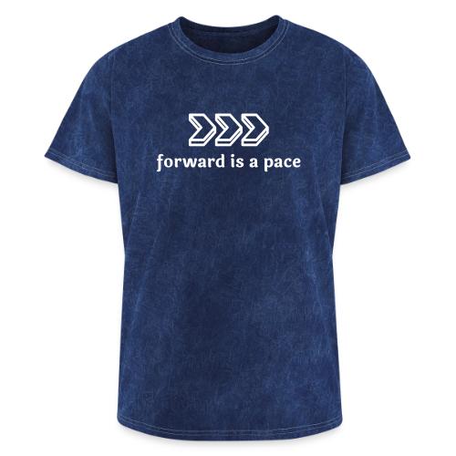 Forward is a Pace - White - Washed Unisex T-Shirt