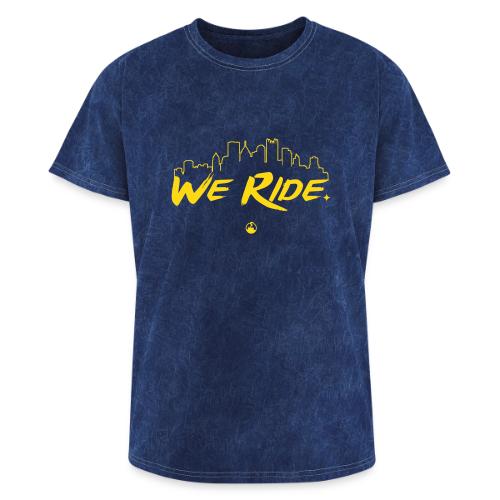 we ride - Washed Unisex T-Shirt