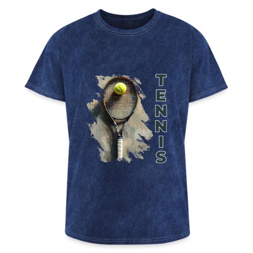 Tennis Power Play - Washed Unisex T-Shirt