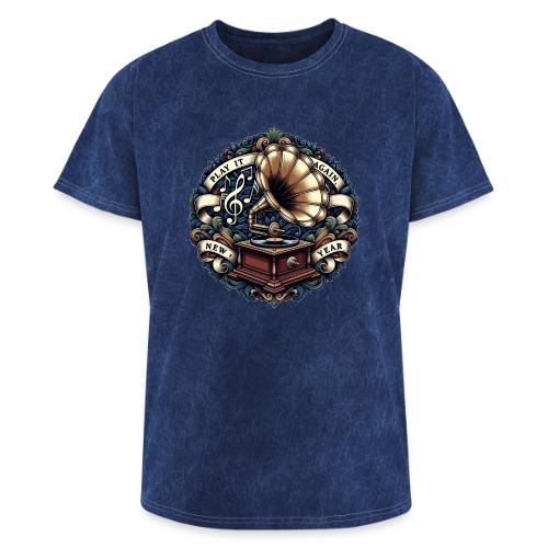Ornate Phonograph T-Shirt - Washed Unisex T-Shirt