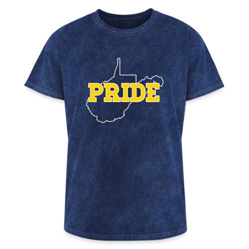 WV Pride V - Washed Unisex T-Shirt