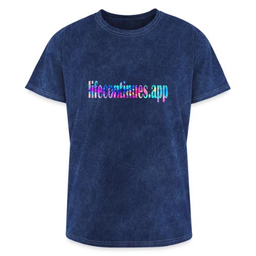 Lifecontinues.app1 - Washed Unisex T-Shirt