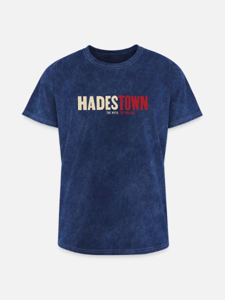 Hadestown - Washed Unisex T-Shirt - mineral navy