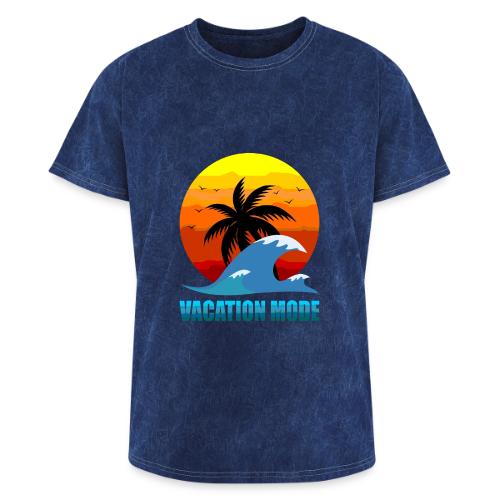 Vacation mode: Sunset Escape - Washed Unisex T-Shirt