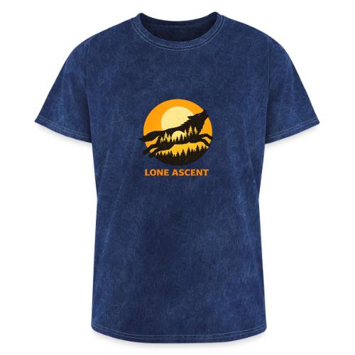 Lone Ascent Wolf - Washed Unisex T-Shirt