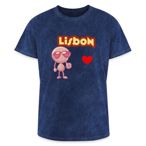 Smoon City_Lisbon - Washed Unisex T-Shirt