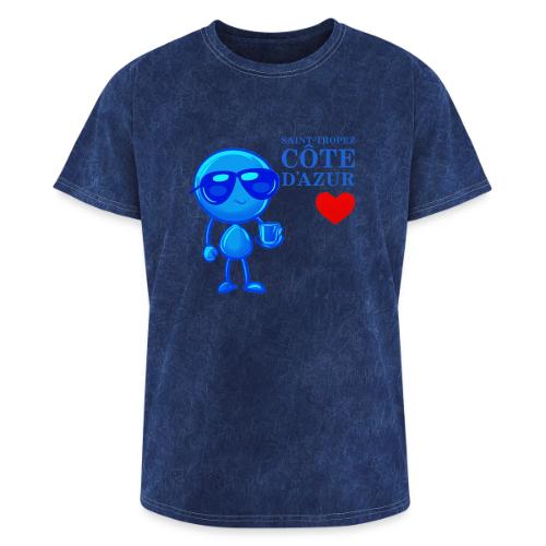 Smoon City_Saint Tropez Côte d'Azur - Washed Unisex T-Shirt