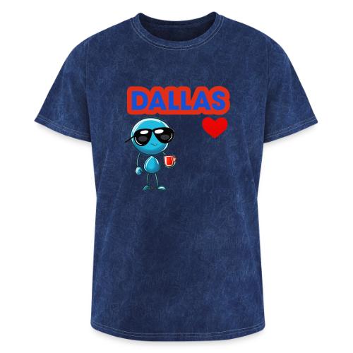 Smoon City_Dallas - Washed Unisex T-Shirt
