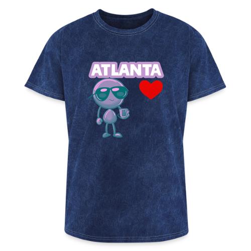 Smoon City_Atlanta - Washed Unisex T-Shirt