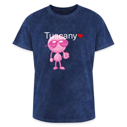 Smoon City_Tuscany Pink - Washed Unisex T-Shirt