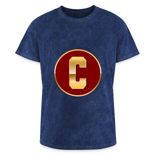 Letter C – Capital Varsity Alphabet Monogram - Washed Unisex T-Shirt