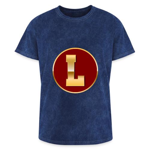 Letter L – Capital Varsity Alphabet Monogram - Washed Unisex T-Shirt
