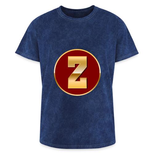 Letter Z – Capital Varsity Alphabet Monogram - Washed Unisex T-Shirt