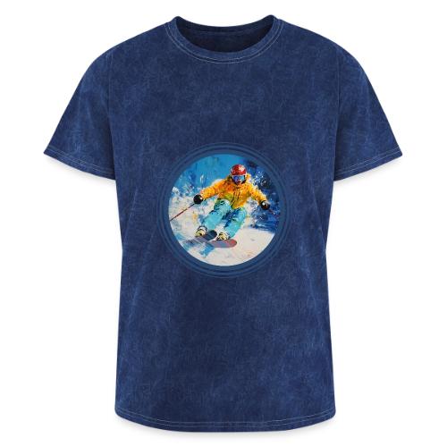 Born for Skiing - Washed Unisex T-Shirt