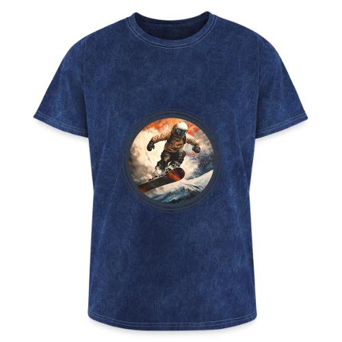 Snowboarding Elevation - Washed Unisex T-Shirt