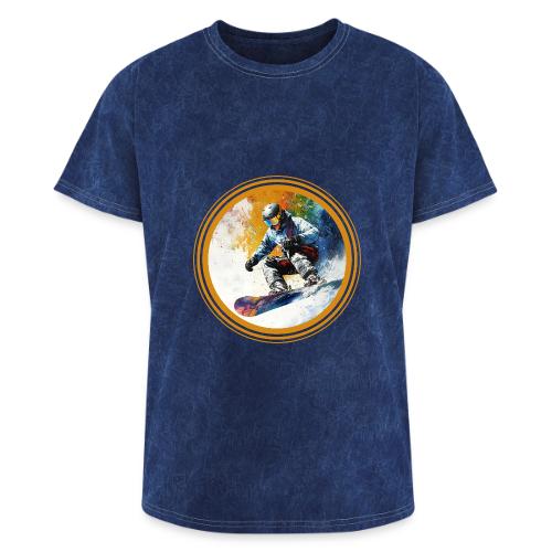 Snowboarding Dreams - Washed Unisex T-Shirt