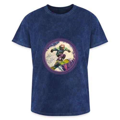 Snowboarding Soul - Washed Unisex T-Shirt