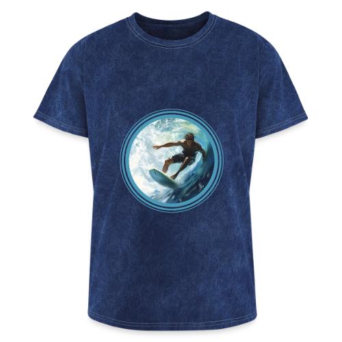Surfing Freedom - Washed Unisex T-Shirt