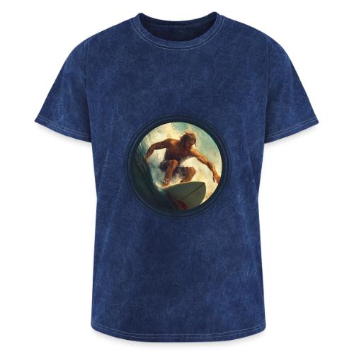 Surfing Rush - Washed Unisex T-Shirt