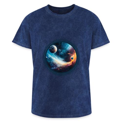 Planets Among Colors - Washed Unisex T-Shirt