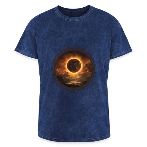 Eclipse Canvas - Washed Unisex T-Shirt