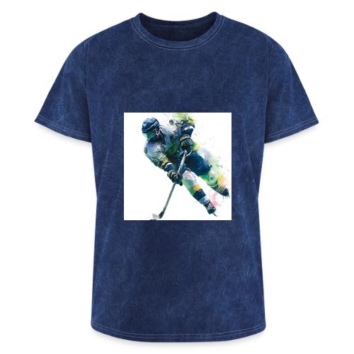 Hockey: Frozen Motion - Washed Unisex T-Shirt