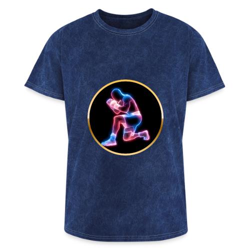 Neon Boxing Focus - Washed Unisex T-Shirt