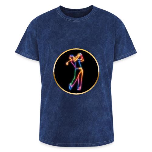 Golf: Spectrum Swing - Washed Unisex T-Shirt