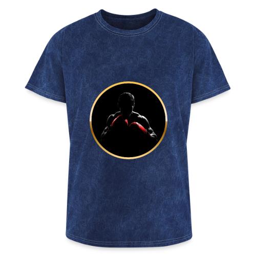Boxing: Crimson Gloves Fighter - Washed Unisex T-Shirt