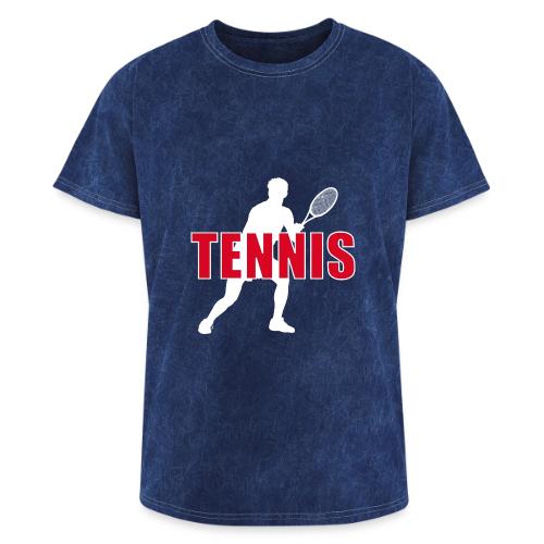Red Court Tennis - Washed Unisex T-Shirt