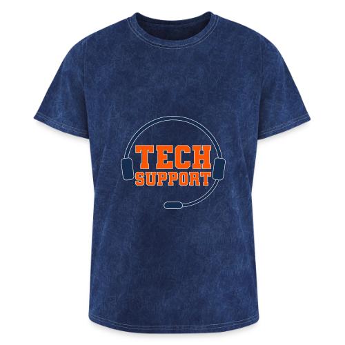 Tech Support Mode On - Washed Unisex T-Shirt