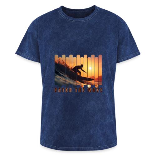 Surfing: Catch the Wave - Washed Unisex T-Shirt