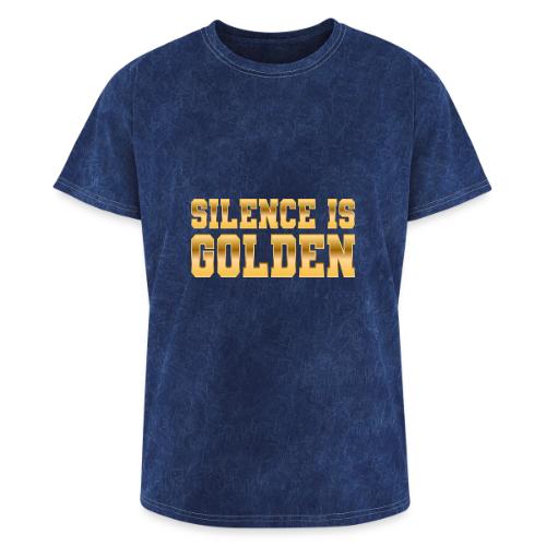 Silence is Golden - Washed Unisex T-Shirt