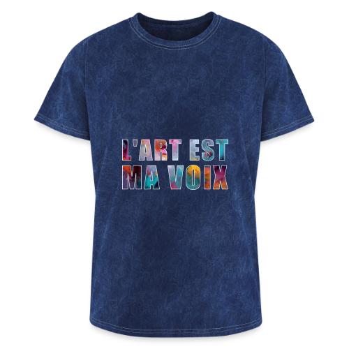 Art is my voice - Washed Unisex T-Shirt