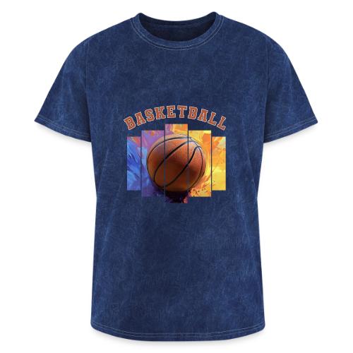 Basketball Pulse - Washed Unisex T-Shirt
