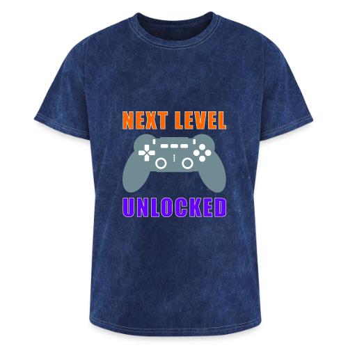 Next Level Unlocked Gamer Design - Washed Unisex T-Shirt